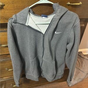 Gray Nike full zip